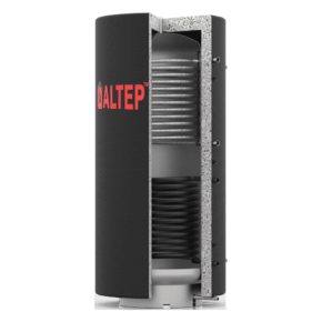 Round heat accumulator with heat exchangers - [2]